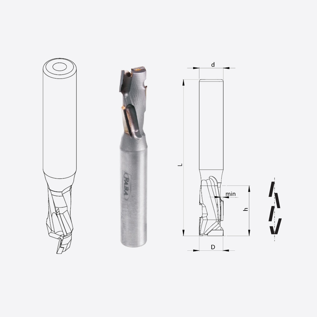 12 mm D x 25 mm h x 12 mm d x 78 mm L (R) Saws and Cutting Tools Direct