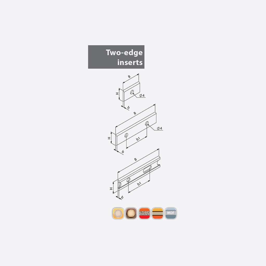 Turnover Planing knives